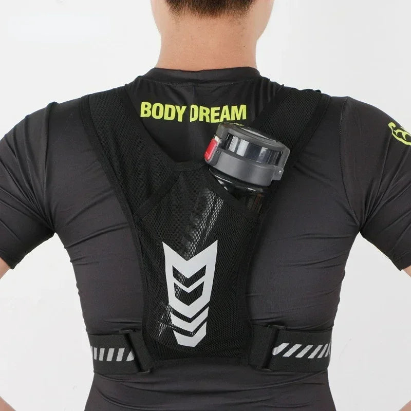 RunLite Pro - Colete de Corrida Respirável Ultra Leve com 4 Bolsos [LEVE TUDO O QUE PRECISA, MENOS O PESO]