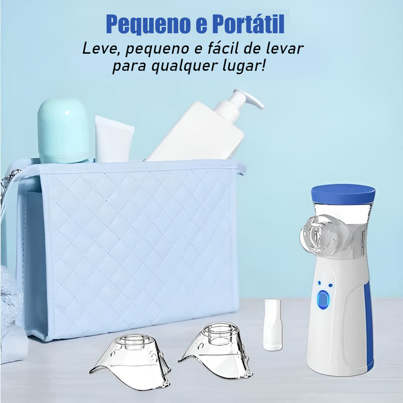 Nebulizador Silencioso Portátil - PureAir [ALÍVIO RÁPIDO EM QUALQUER LUGAR]